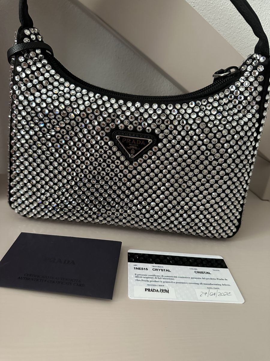 Prada Taschen für Damen: Prada Reissue crystal  – Gebraucht aus Rudolfstetten von JenV 5