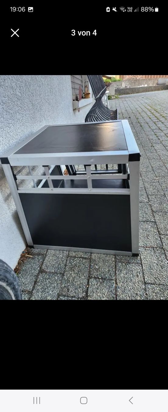 Gabbie, trasporto & Sicurezza: Hundebox Alu – Usato da attiswil venduto da Ngismo 3
