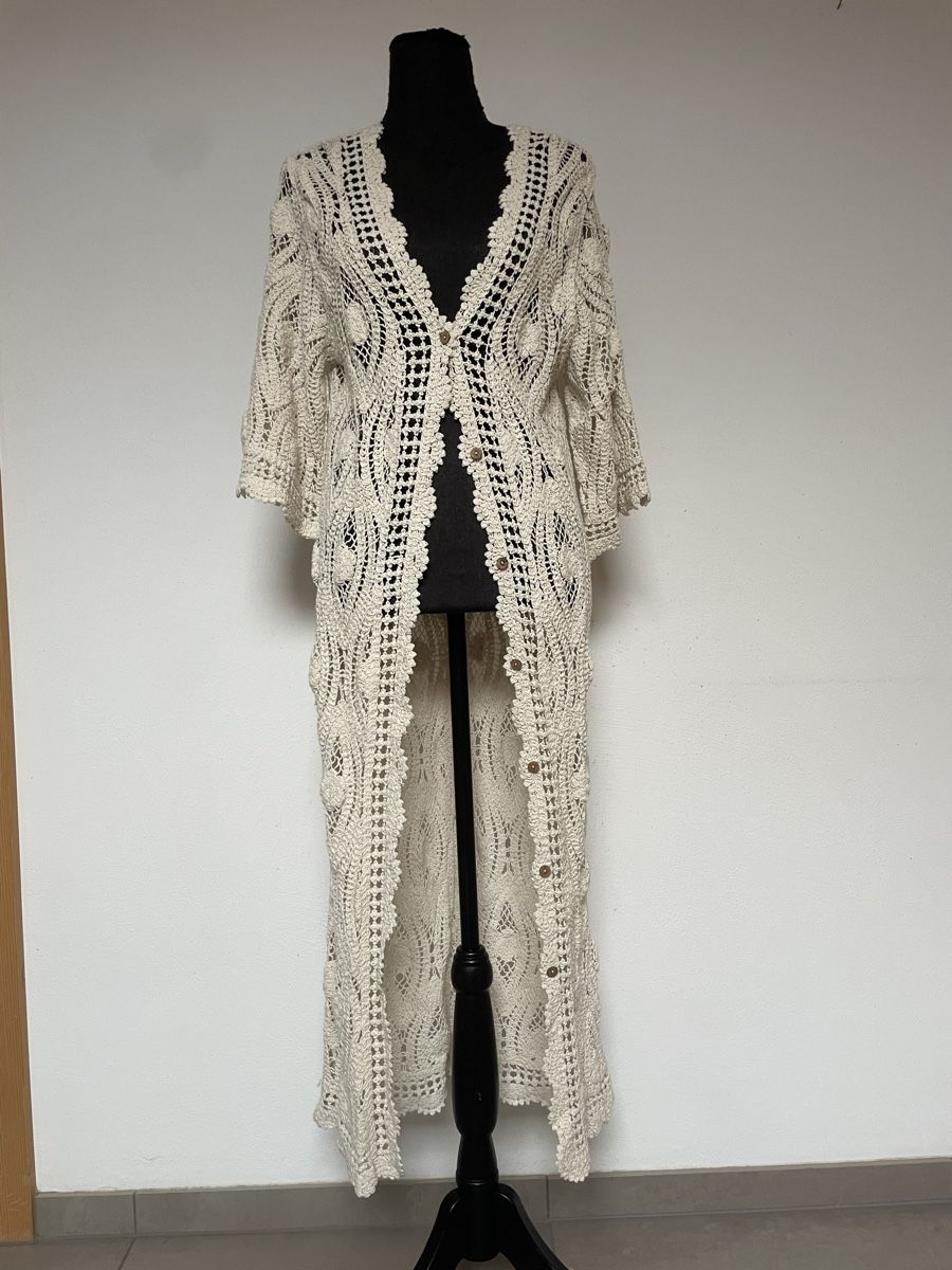 Vestiti: Boho Maxiweste / Kleid in Häkeloptik – Nuovo (secondo la descrizione) da Sigriswil venduto da ck56 2