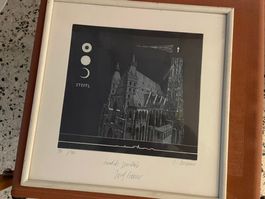 Josef Bramer STEFFL - Limitierte Original Radierung 39/100
