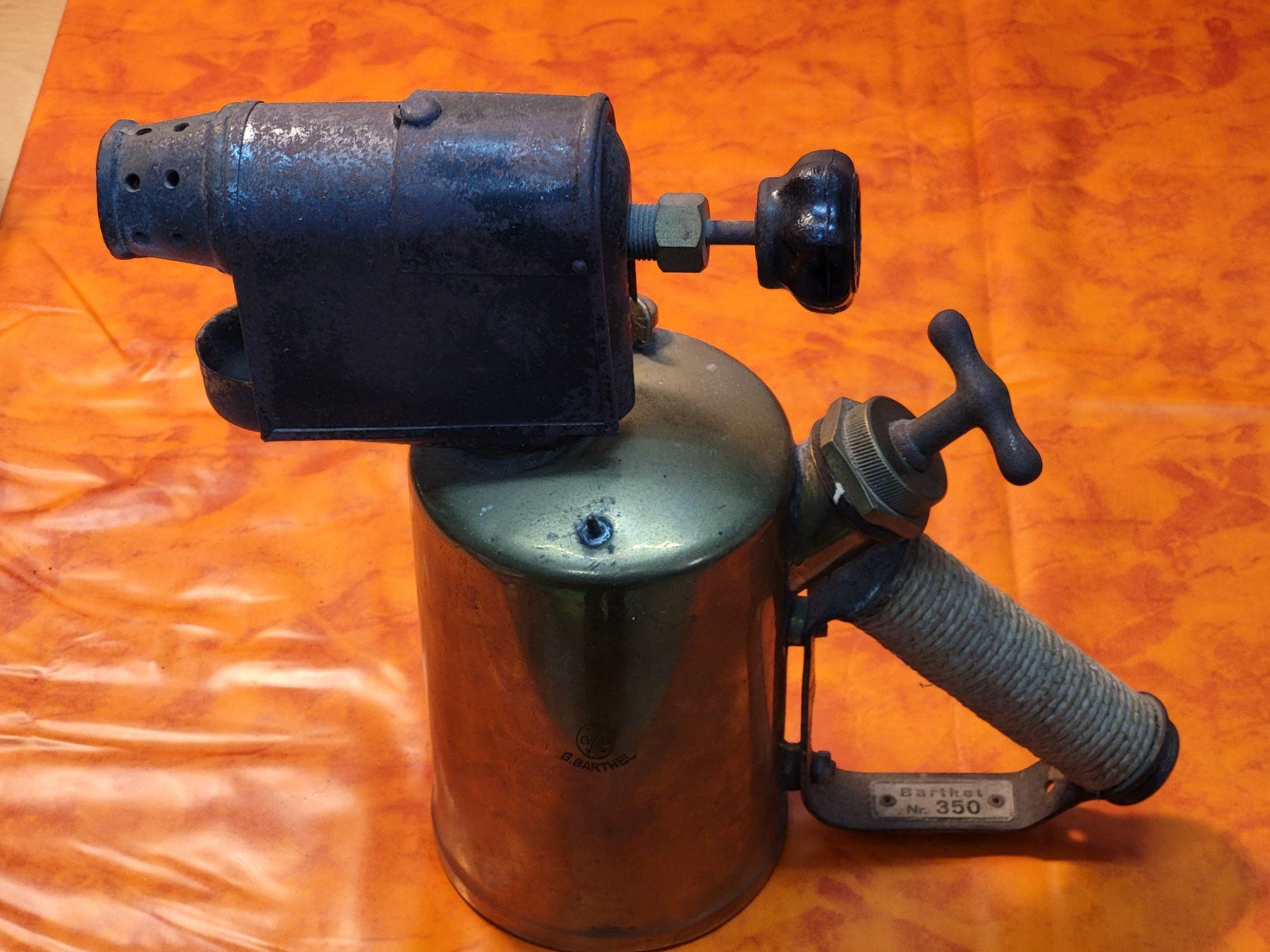 Alle Werkzeuge: Lötlampe Barthel Nr. 350 Messing (antik) – Gebraucht aus Sempach Station von Miss_sixty6