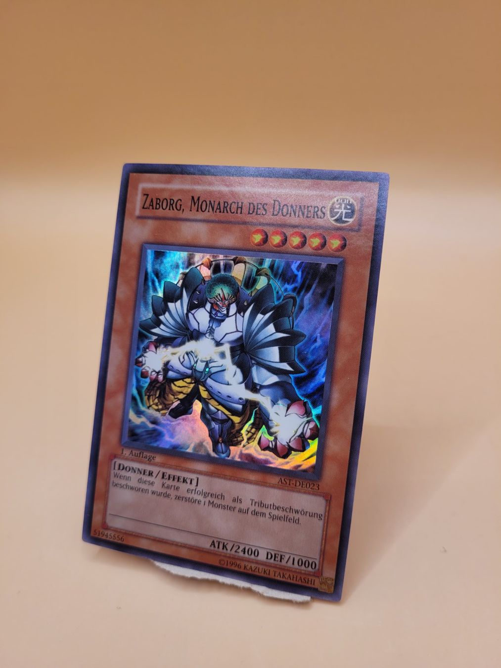 Yugioh Carte collezionabili: Zaborg, Monarch des Donners Ancient Sanctuary – Usato da Basel venduto da BT-WS1256 1