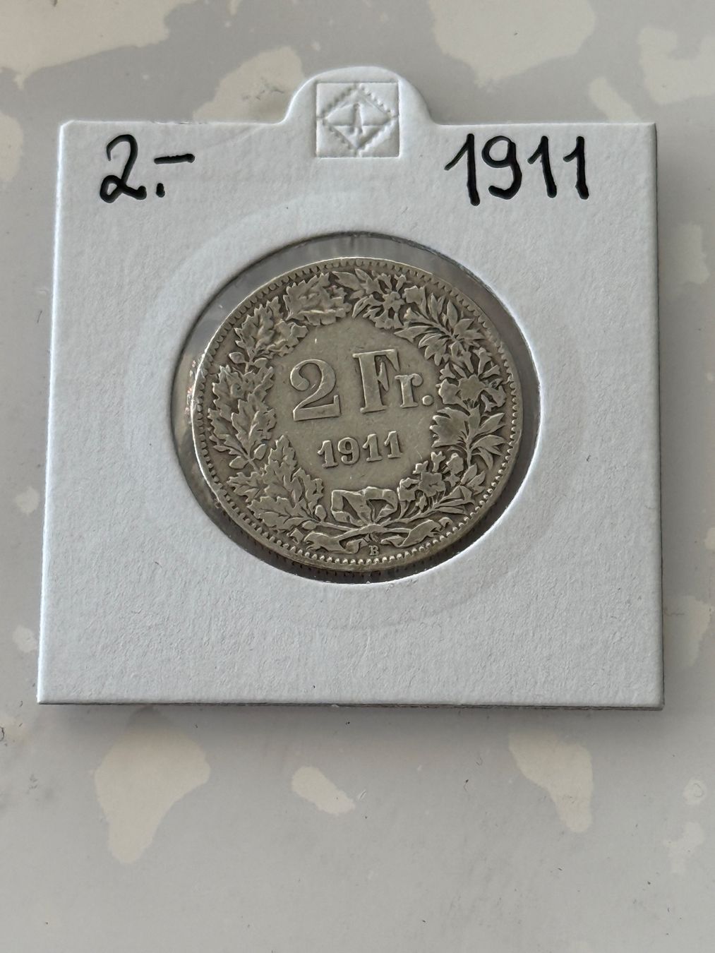 Tutti le monete: 2 Franken 1911  Rar – Usato da Wallisellen venduto da SWISS_SILVER1 1