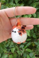 Amigurumi Schlüsselanhänger mit Katze 