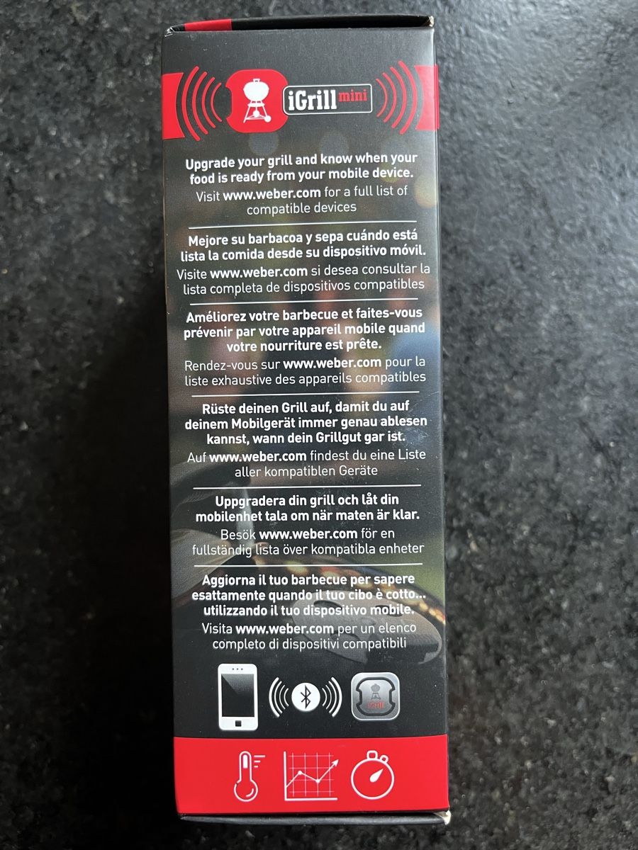 Weber Sonstiges für Haushalt & Wohnen: NEU Weber iGrill mini, Bluetooth Thermometer – Neu und originalverpackt aus Meilen von smt_n7ry 2