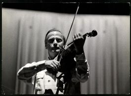 Fotografie Violinen Virtuose Yehudi Menu