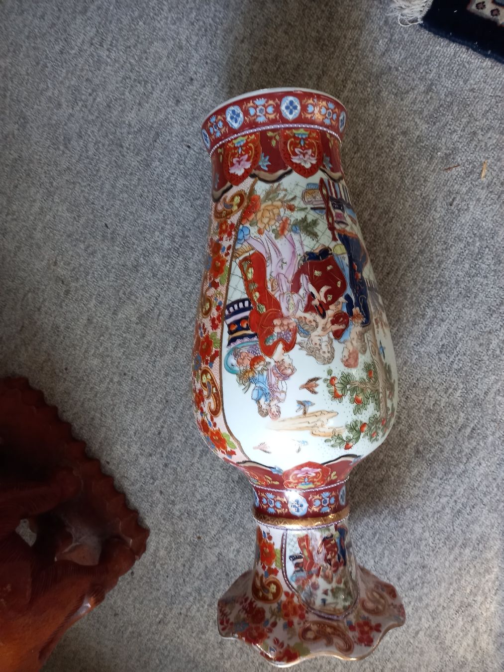 Vasi & Recipienti: Antik Handgemalt Chinese Vase – Usato da Bern venduto da Imamrashed 3