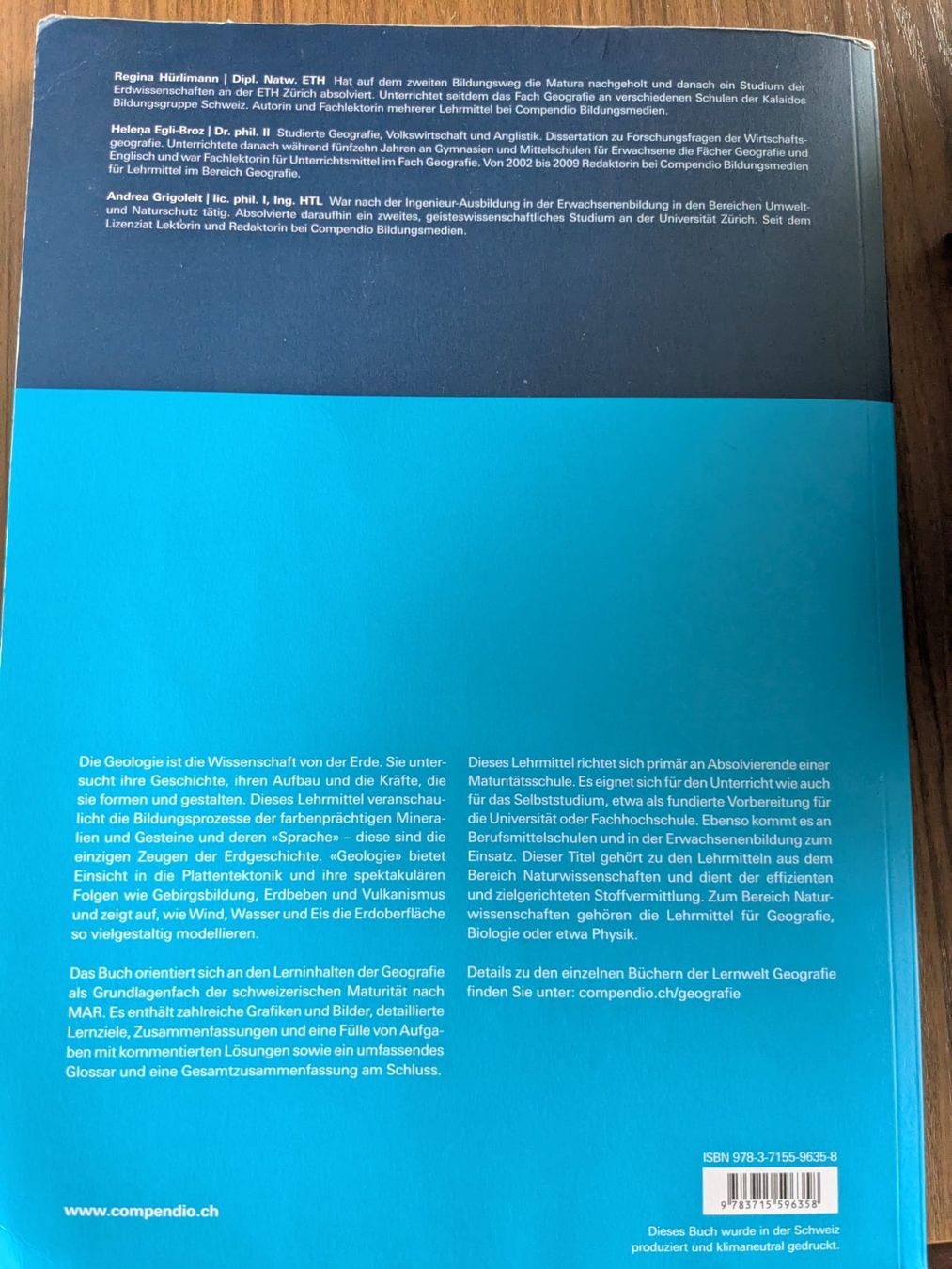 Bücher: Compendio Geologie 2. Auflage – Gebraucht aus Märstetten von sar_g6lv 1