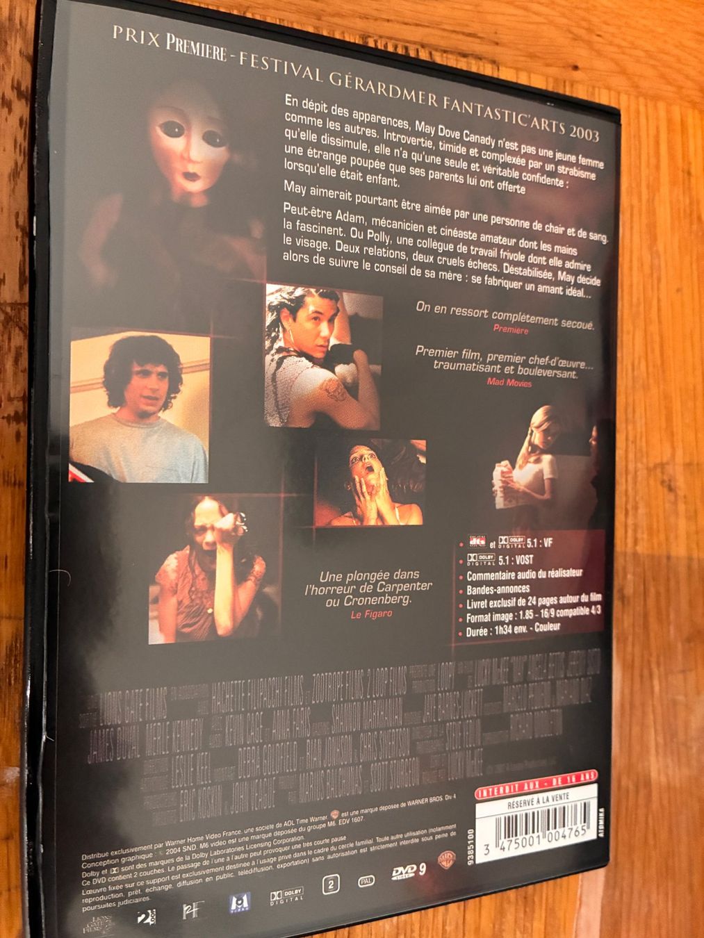 Alle DVDs: May (2002, Horreur & Thriller) – Gebraucht aus Vevey von zecollector 1