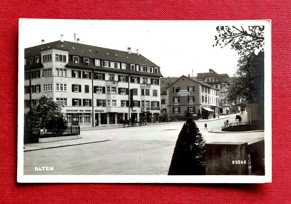 Olten - Rest. Drei Tannen - Bifang Apotheke - Tanksäule 1942 (Gebraucht ...