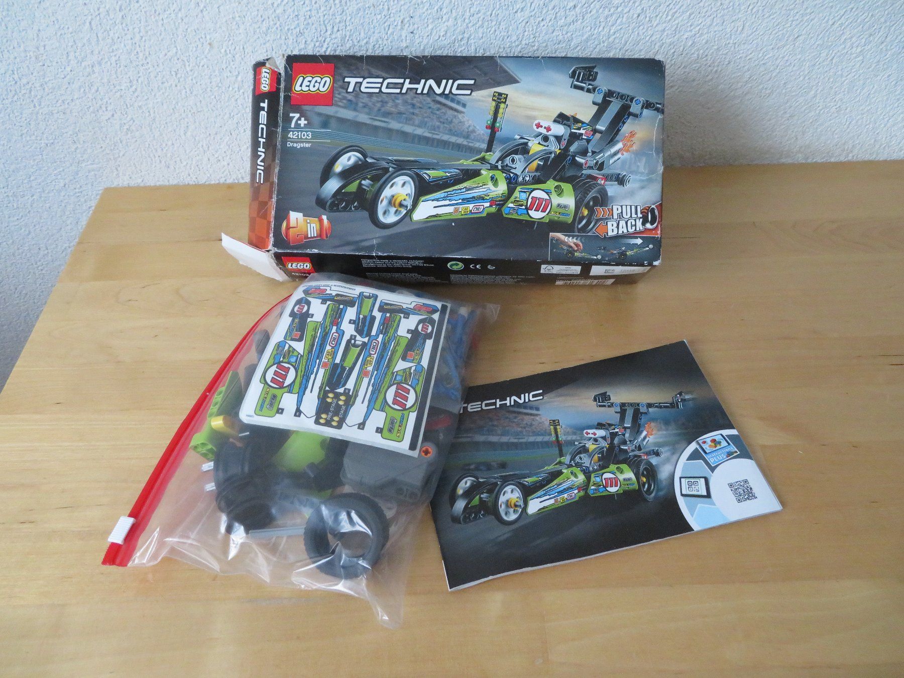 Lego Giocattoli: LEGO Technik 42103 Dragster – Usato da Zürich venduto da piroma 6