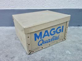 Vintage Verpackung MAGGI Schachtel Karton