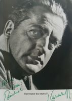Reinhard Kolldehoff (1914-1995) Schauspieler - Autogramm