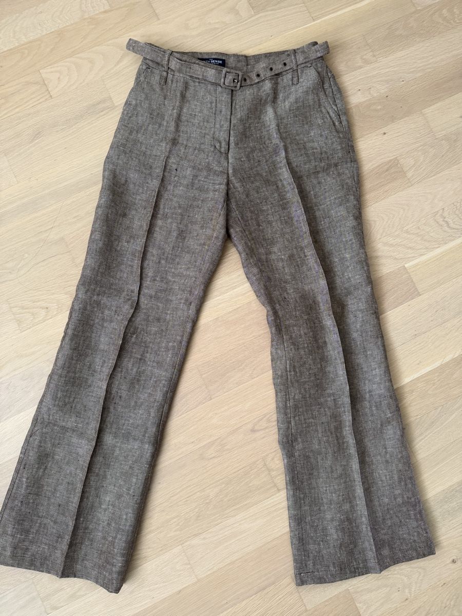 Pantaloni: Sixth Sense Leinenhose, Gr. 38, braun – Usato da Itingen venduto da Granini_93