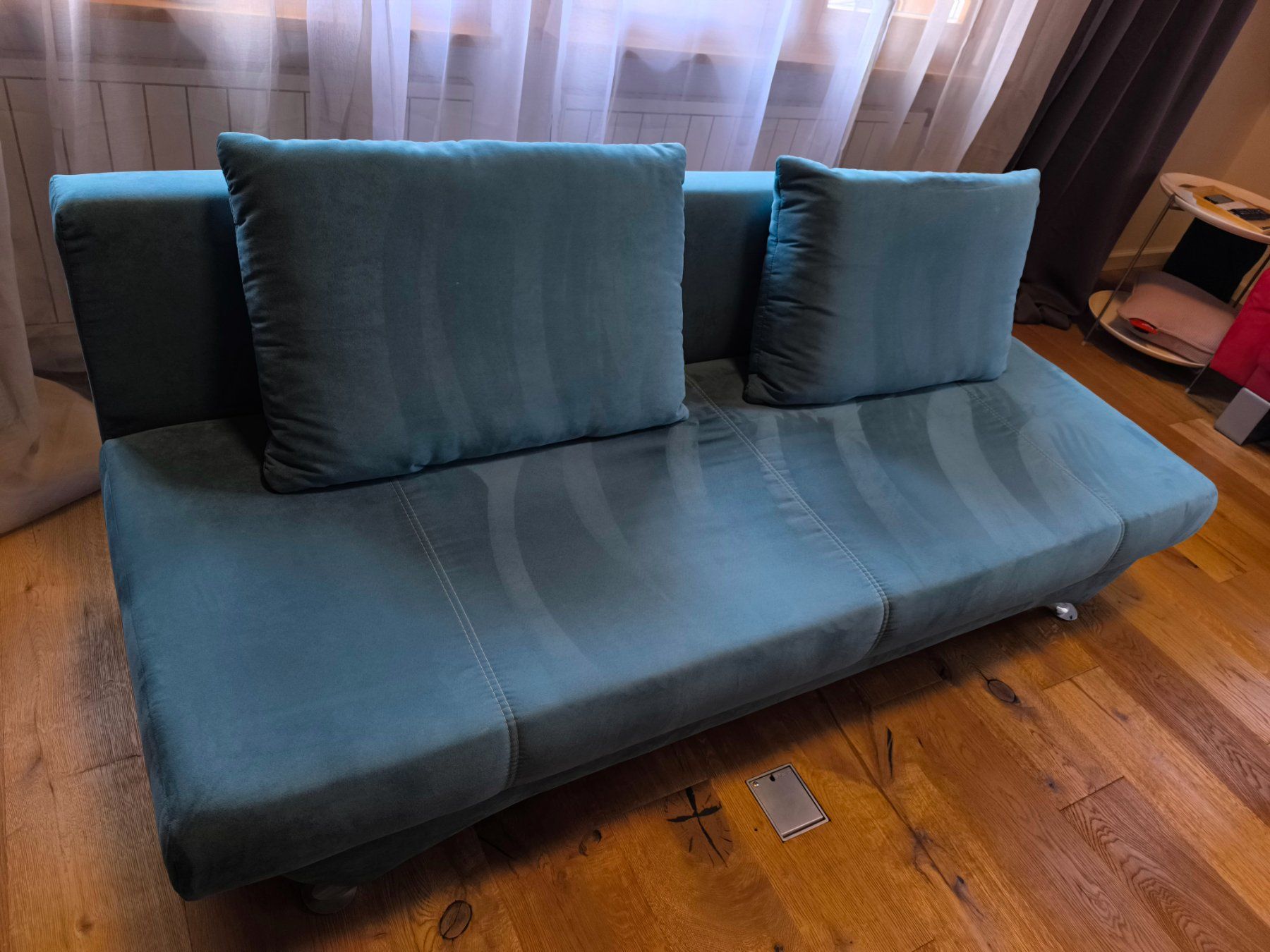 Divani: Bettsofa blau Alkantara – Usato da Altstätten SG venduto da alumnijon 2
