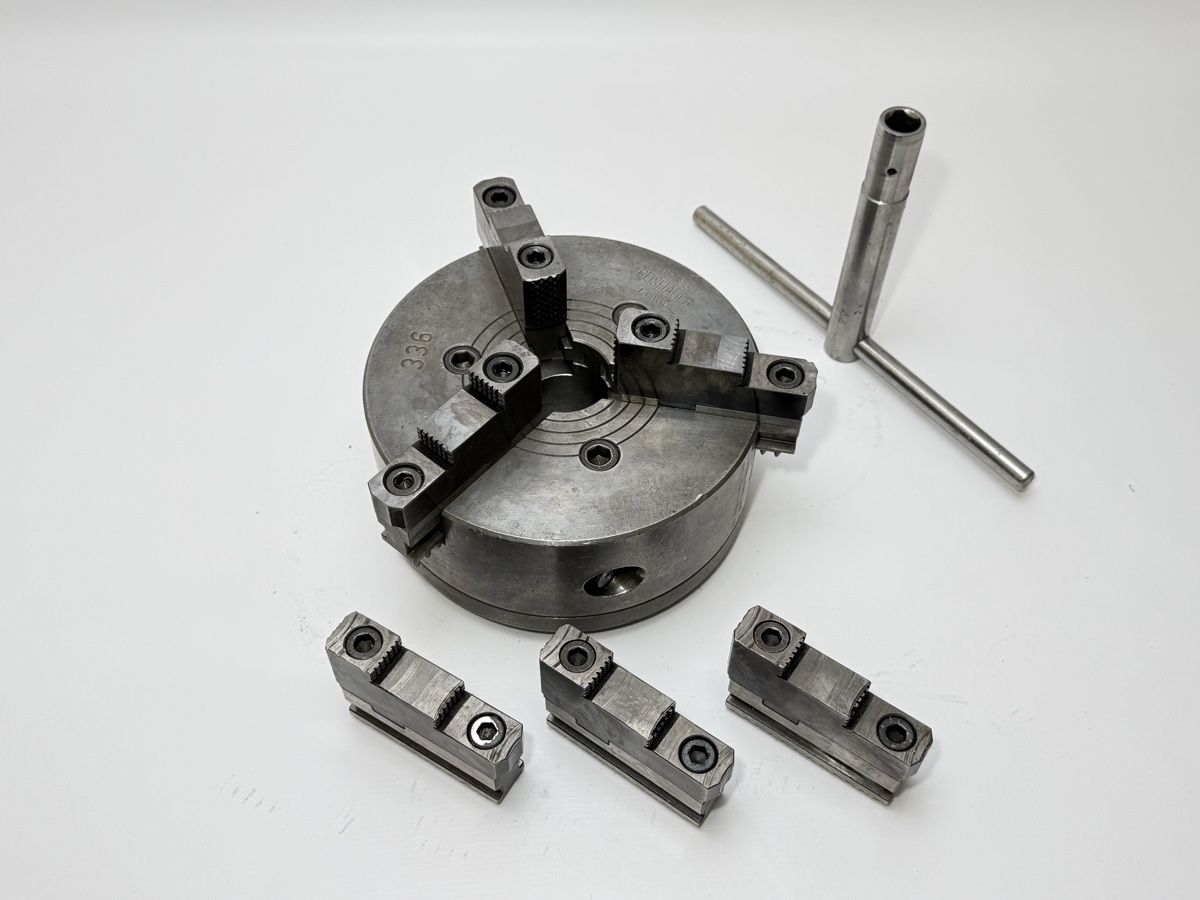 Reishauer Tutti gli attrezzi: Reishauer Keilstangenfutter HF195 Dreibackenfutter 3BF – Usato da Boswil venduto da ABLagerBoswil 2