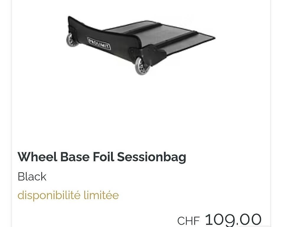 Borse: Pro Limit Session boardbag Wingfoil 150x70 occasion – Usato da Lausanne venduto da Wollebw 1