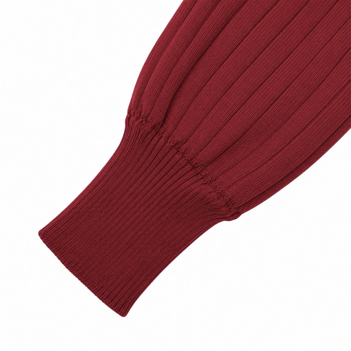 Robes: Rotes Strickkleid mit Bindegürtel Grösse S  – Neuf (Voir description) à Aarberg par LovelyThings_ 3