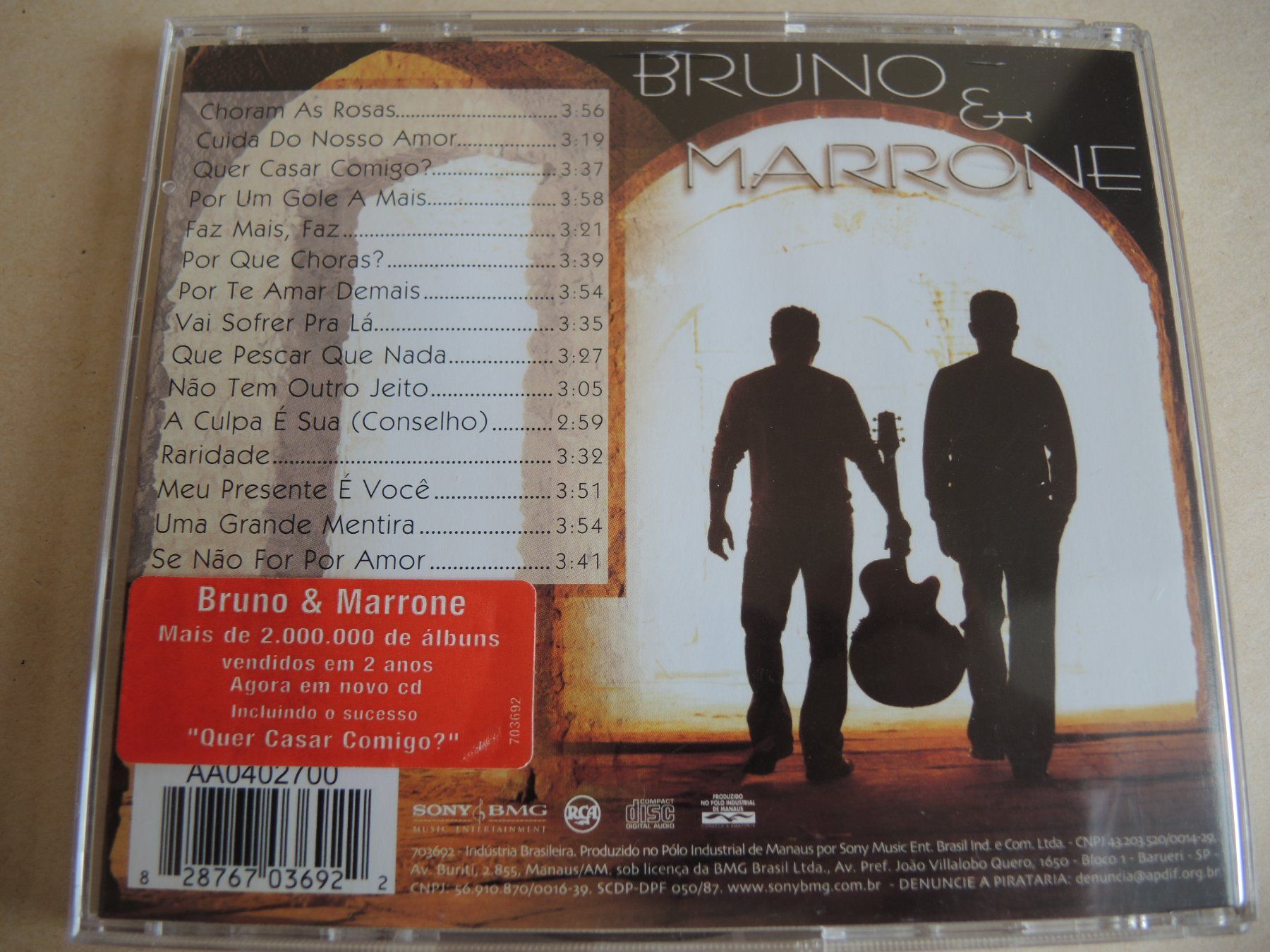 CD: Bruno & Marrone - Meu Presente E Você CD – Usato da Rorschach venduto da maeck8 2