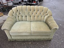 Gemütliches Vintage Sofa, 2-Sitzer,