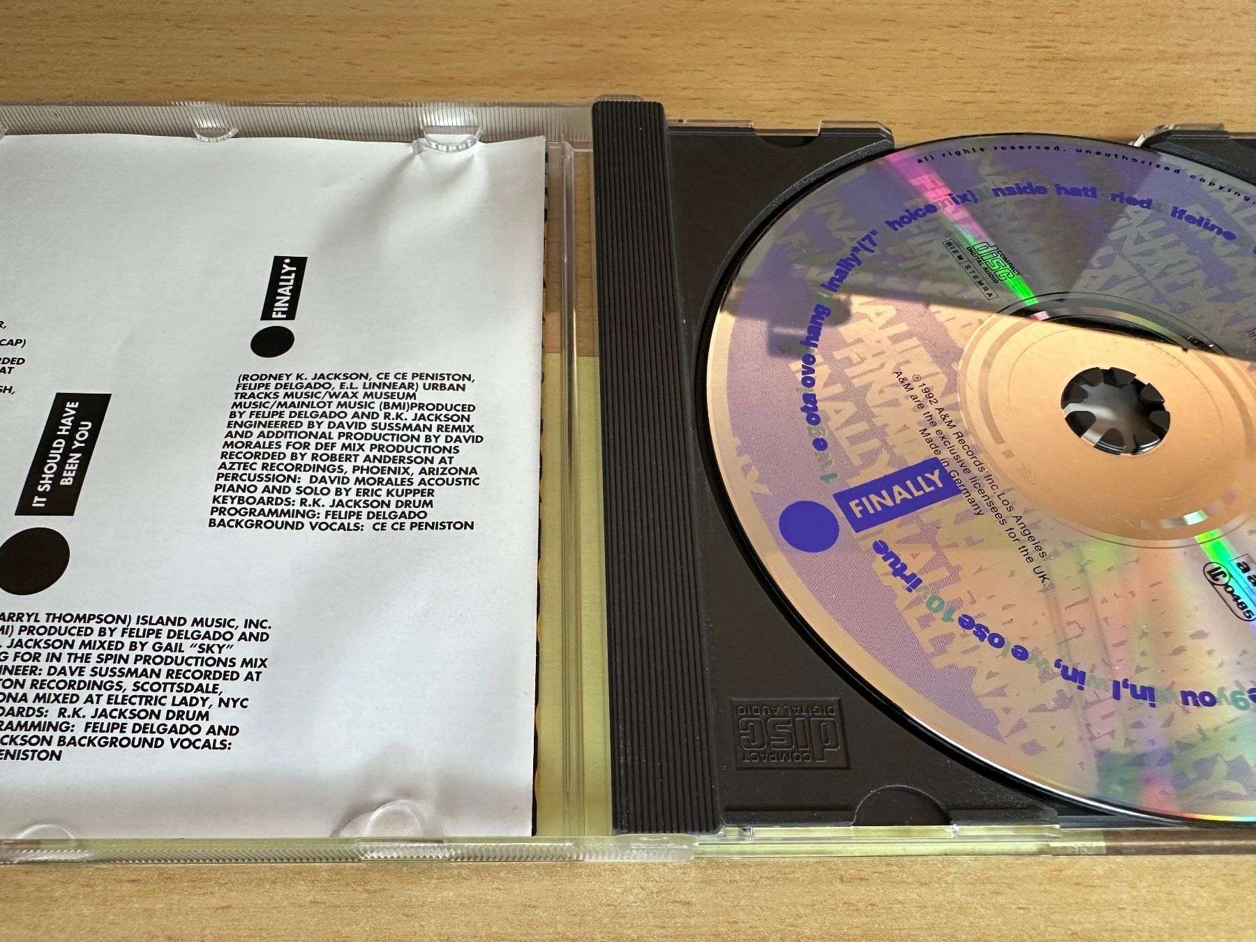 CD: Ce Ce Peniston – Finally – Usato da Rikon im Tösstal venduto da Alpenmutz 2