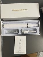 Ultraschall Zahnreiniger weiss mit Zubehör neuwertig