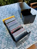 20 CD-Archivboxen schwarz mit Schublade 