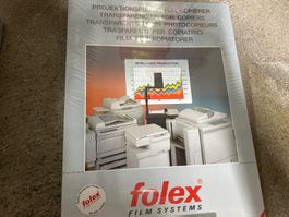 Folex Projektionsfolien X-368 RS Klar NEU