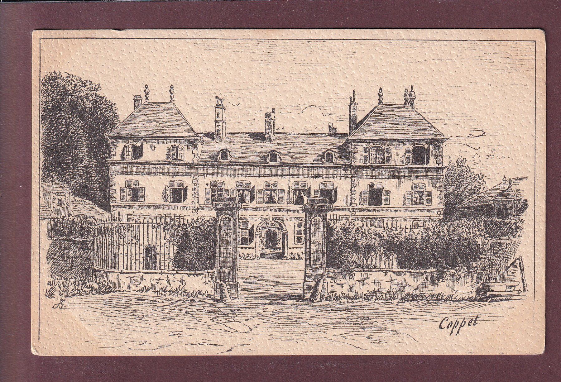 Cartes postales: Château de COPPET - Vouga – D'occasion à Pully par nicecards