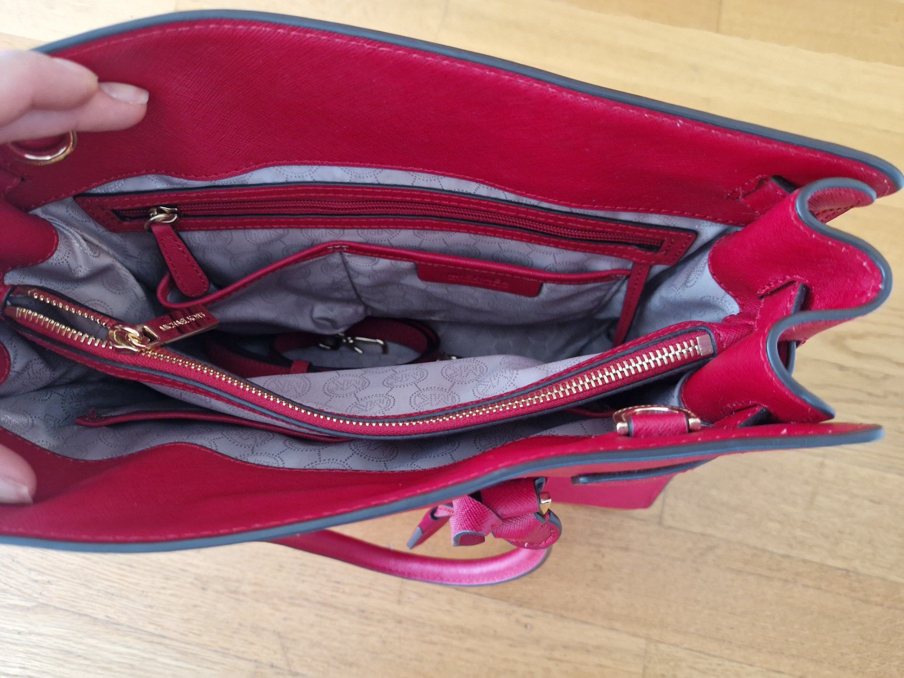 Michael Kors Borse da donna: Michael Kors Tasche, rot, neu – Nuovo (secondo la descrizione) da Baden venduto da sun_9 4