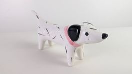 Vintage Hundefigur Keramik – Terrier – ca. 14 cm