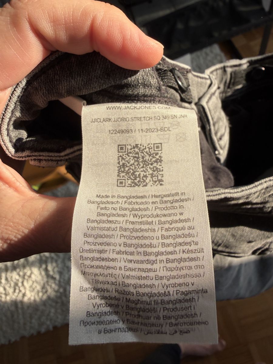 Jack & Jones Jeans: Jack&Jones Jeans grau Gr. 146 Regular Clark – Usato da Aarau venduto da Tam6 5