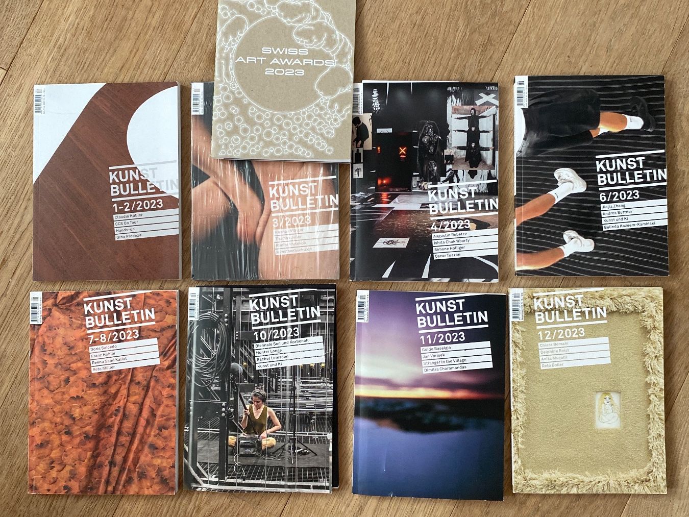 Riviste & Magazine: Kunst--Bulletin Ausgaben 2023 – Usato da Dübendorf venduto da Montclair