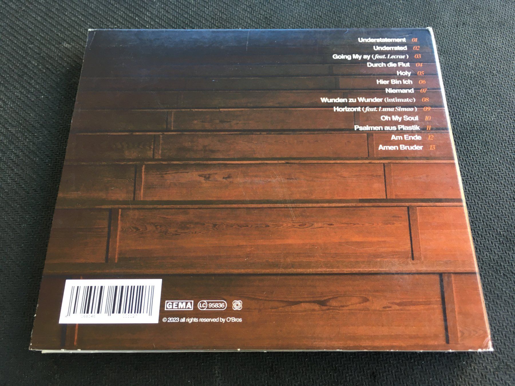 CD: O'Bros - Underrated -CD- – Usato da St.Gallen venduto da MedienJoe 2