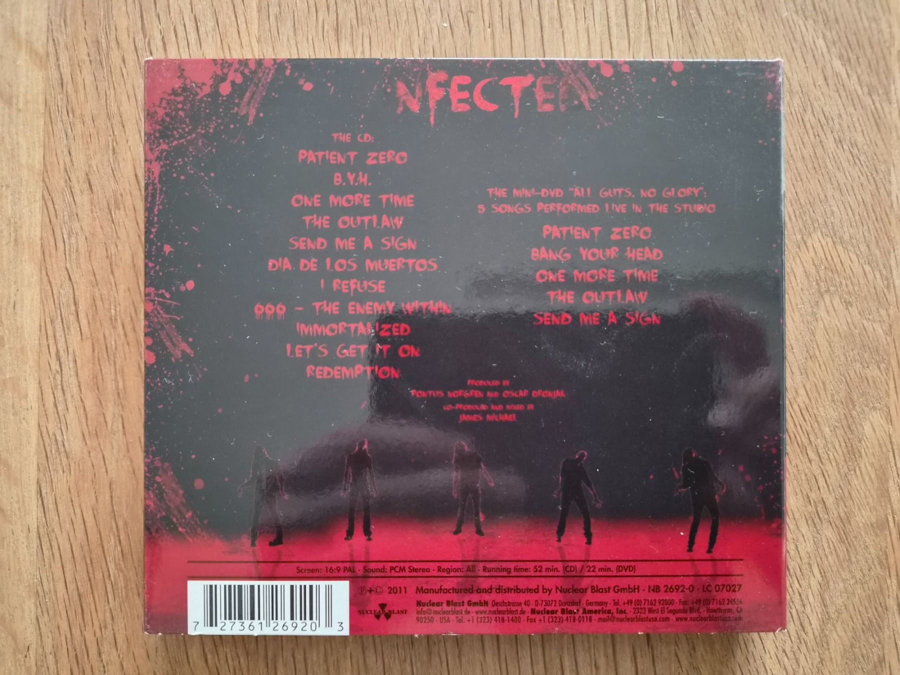 CDs: CD&DVD Hammerfall - Infected, 2011 – D'occasion à Nebikon par Harley-Davidson01 1