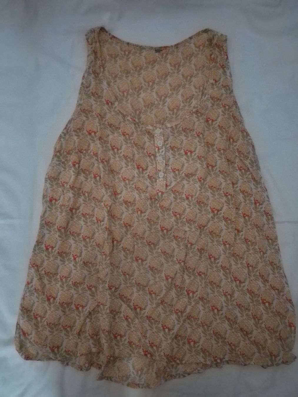 Tops: Top d'été avec ananas M/S – Gebraucht aus Echandens von Gamora32