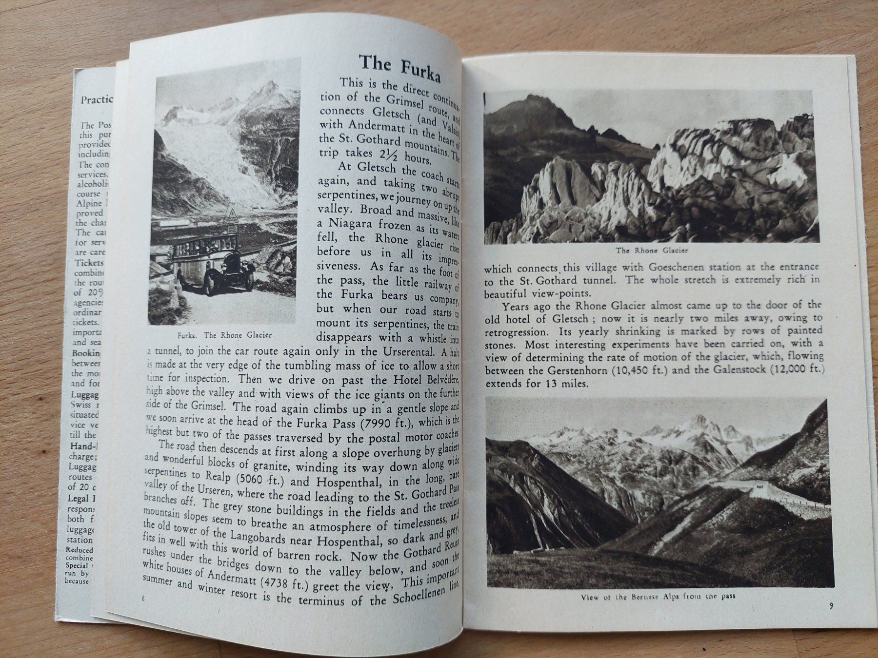Dokumente: Alter Prospekt Swiss Alpine Postal Coaches – Gebraucht aus Obfelden von Foto_Bild_Kunst_Buch 3