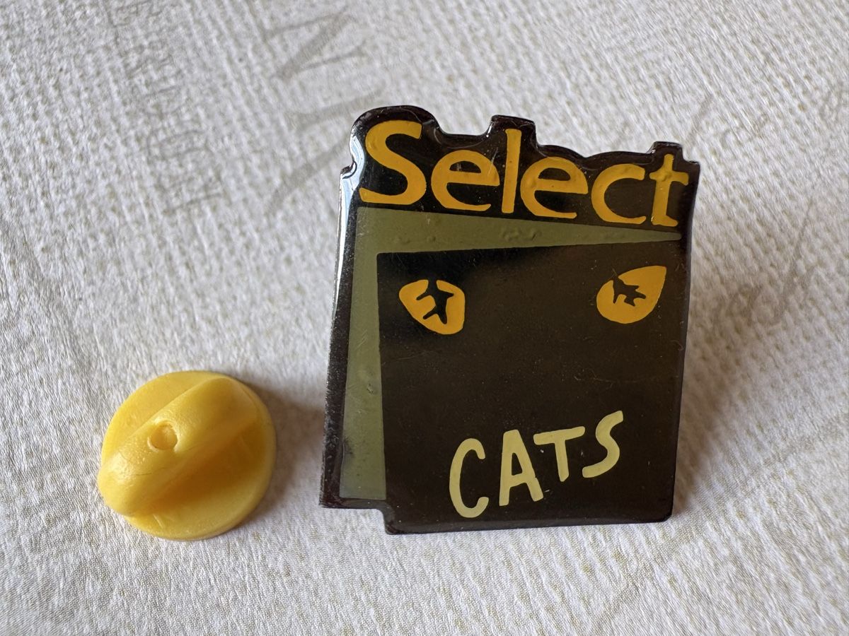 Placchette & Badge: Pin Select Cats Musical - 1981 – Usato da Zweisimmen venduto da Domii 2