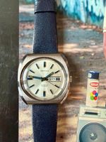 Montre Orano NOS Swiss Made Automatique silver brut