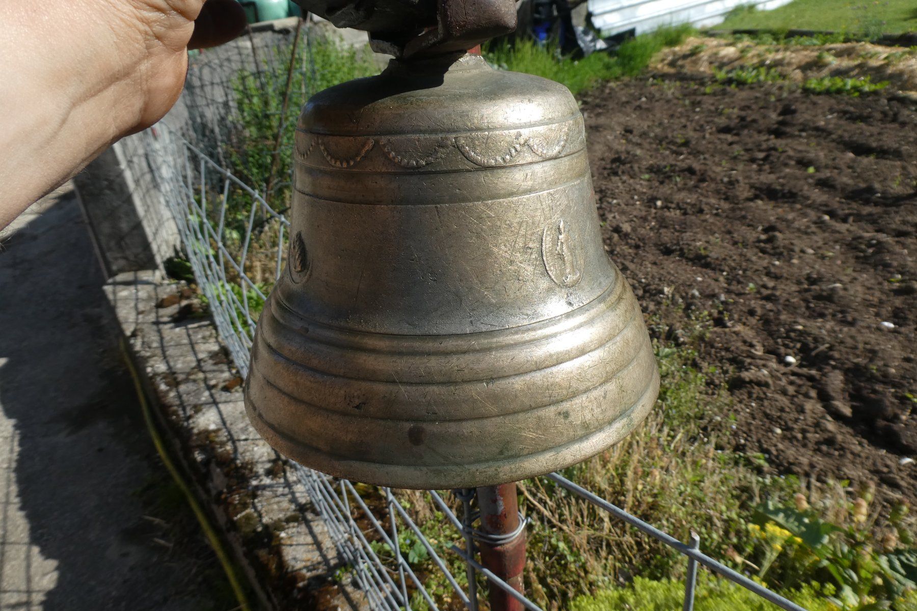Campanacci mucche: Cloche Rohrbasser .Chatel ST denis – Usato da Fontaines NE venduto da monloisir 2