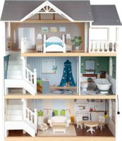 Maison de poupée en bois Small Foot "Villa urbaine" + Meuble