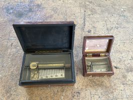 2 x Musikdosen vintage