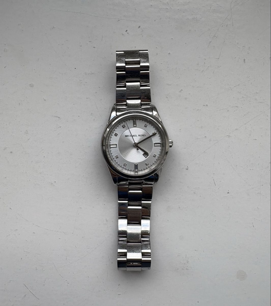 Michael Kors Orologi: Michael Kors Silberuhr – Usato da Zürich venduto da Rpapad 1