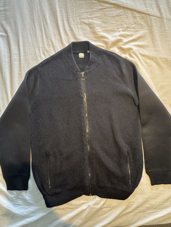 CK Calvin Klein, College Jacke, schwarz, Gr. L, wie NEU