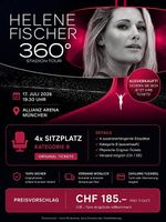 Helene Fischer  360° Stadion Tour 2026 München | 📅 17.7.26