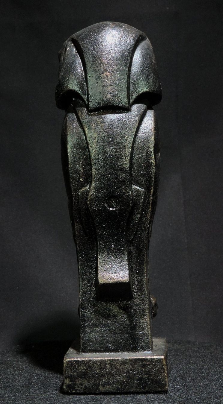 Skulpturen & Statuen: Eule Art Deco, Eisen Figur – Gebraucht aus Duggingen von roterbambus 3