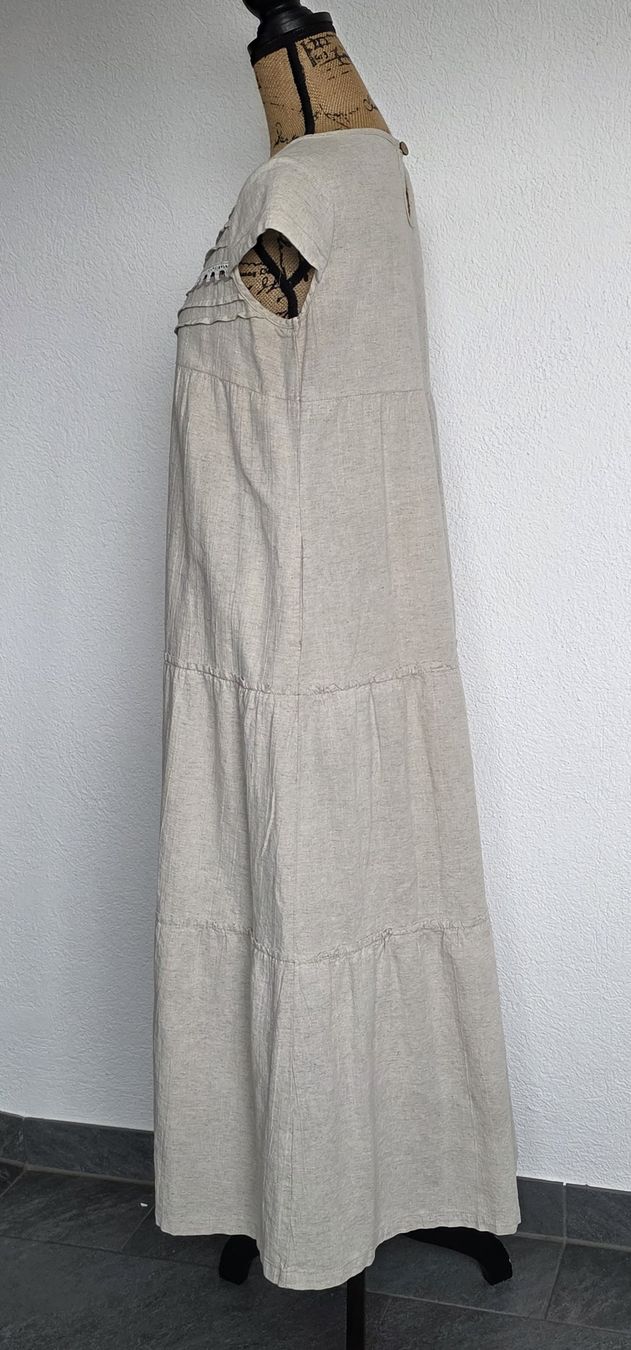 Kleider: Wunderschöne Leinen  Maxikleid  mit Spitze, Grösse S Neu ! – Neu (gemäss Beschreibung) aus Rheinsulz von Gilea 6