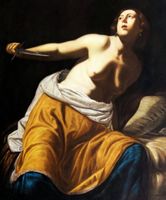 Artemisia Gentileschi - Lucretia