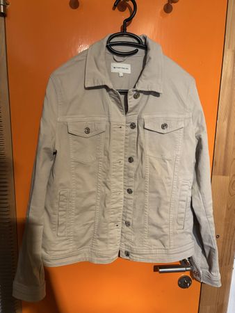Tom Tailor Jeansjacke, beige, Grösse M, Top Zustand!