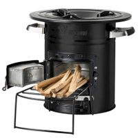 Raketenofen für Dutch Oven Ø32cm schwarz